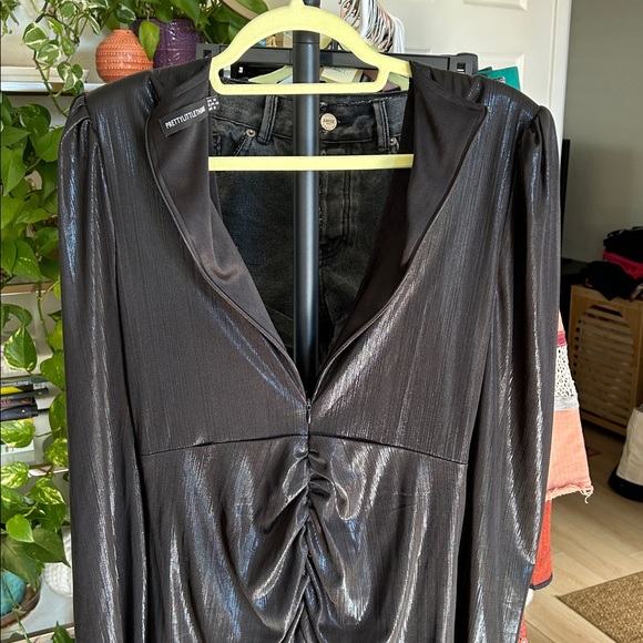 Pretty Little Thing Dress. Size 8. PTP 17”. Stretch. See description. - Picture 4 of 7